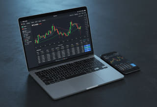 Activity tracking panel displaying trading history and fund performance