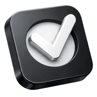 3D approval checkmark icon on the Vestenurance about page